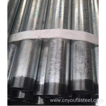 Flange End 2 Galvanized Threaded Pipe